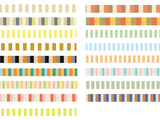 17 Striped Washi tapes - Discount bundle
