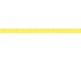 Lemon Yellow - Hexagon  - 0,8 cm - Skinny Washi Tape