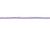 Purple Zigzag - 0,8 cm - Skinny Washi Tape