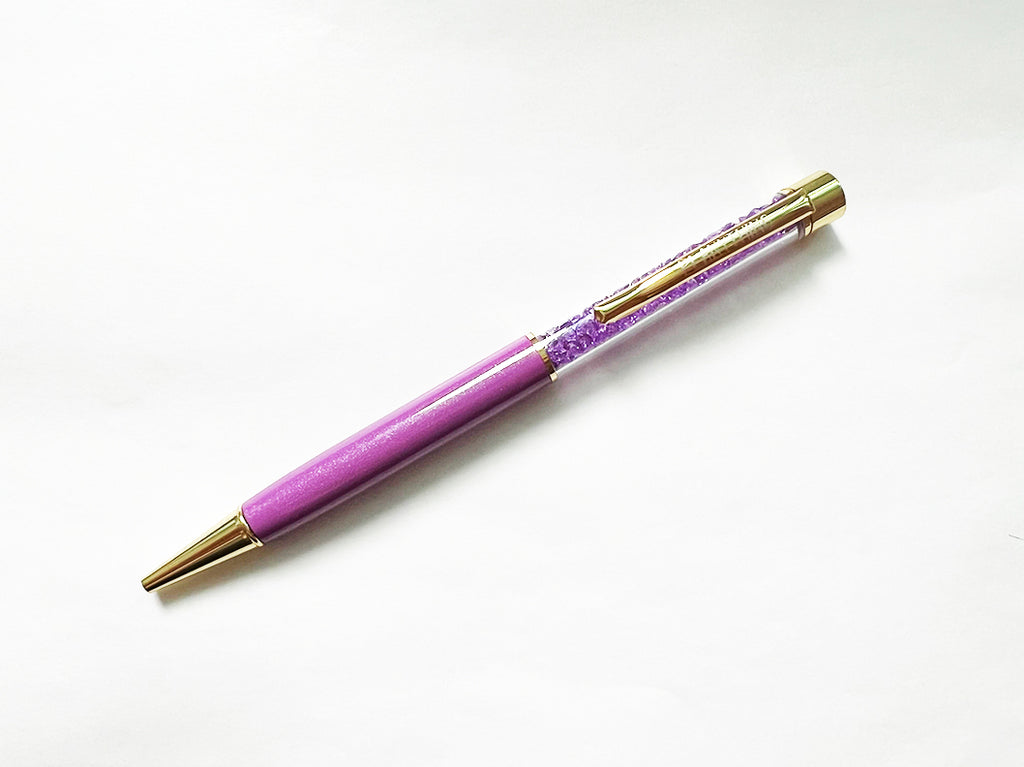 Purple Pen - Purple gems