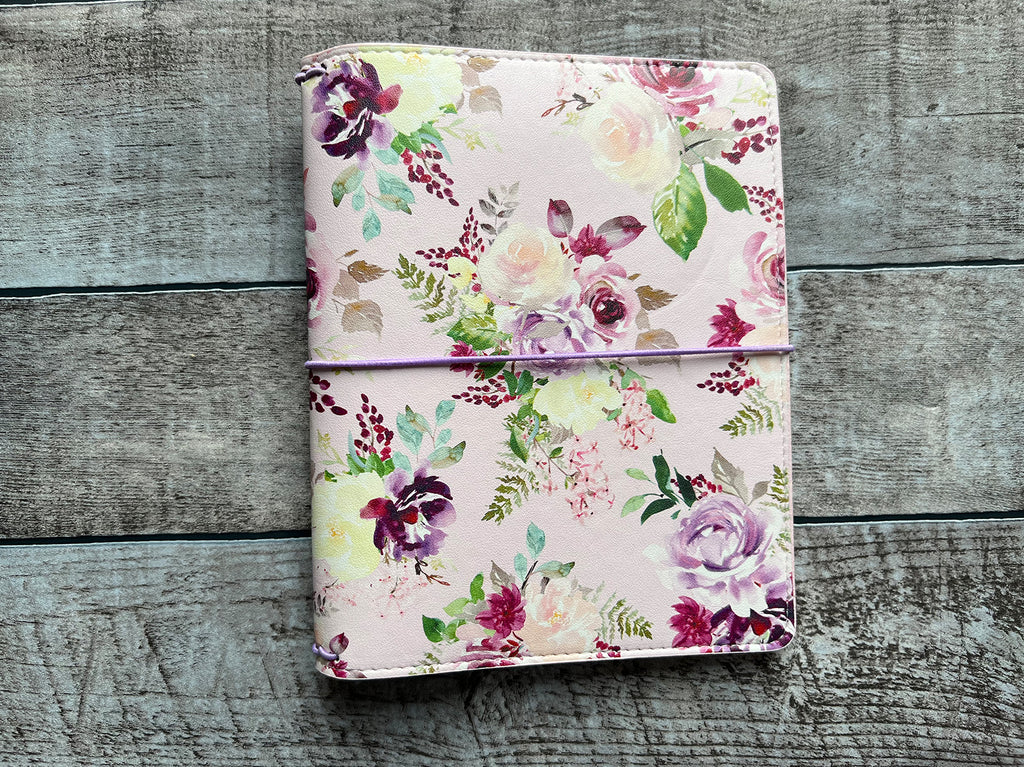Spring - Florals - Mini Planner Cover / B6 Travelers Notebook