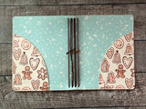 Christmas - Gingerbread -  Mini Planner Cover / B6 Traveler Notebook
